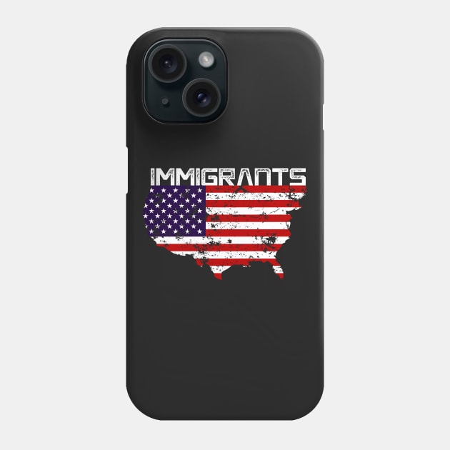 IMMIGRANTS Phone Case by mangobanana