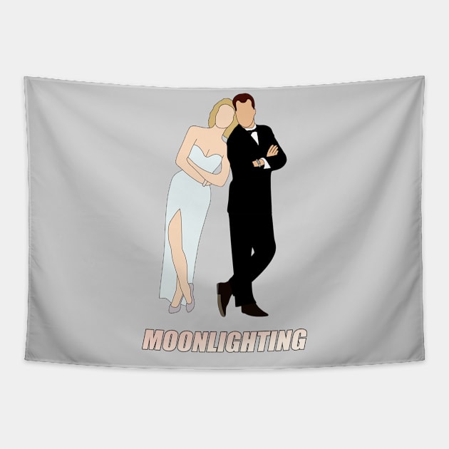 moonlighting Tapestry by aluap1006