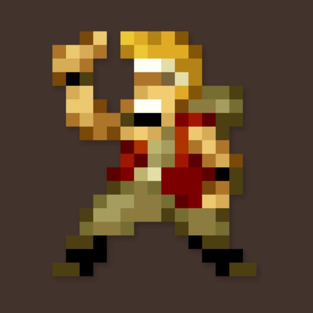 Marco low-res pixelart by JinnPixel