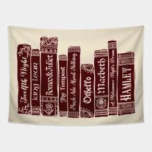 Shakespeare Bookshelf No.4 Tapestry