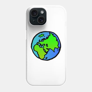 world globe Phone Case