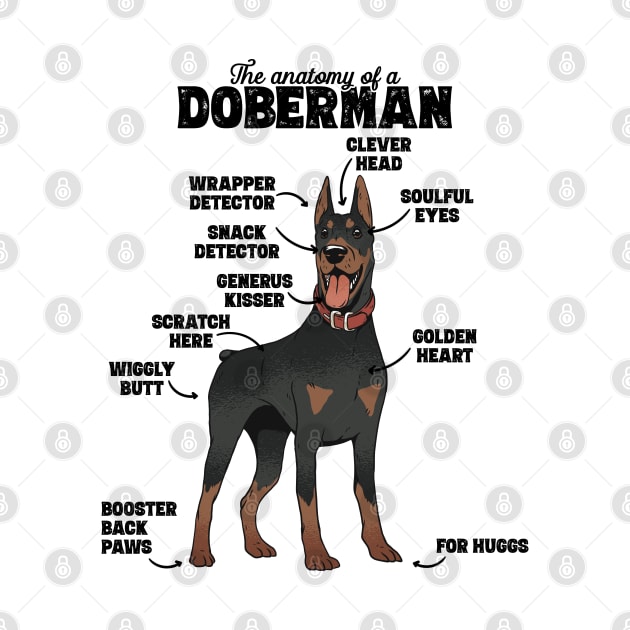 The Hilarious Anatomy of a Doberman print by theodoros20