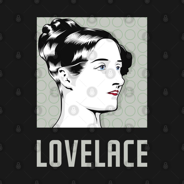 LOVELACE - "Queen of Science" Portrait of Ada Lovelace by PinnacleOfDecadence