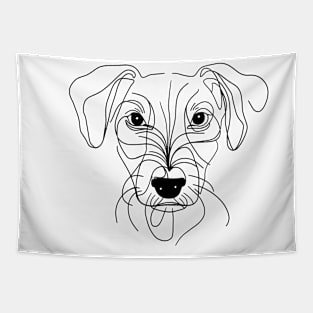 cute dog's face Tapestry