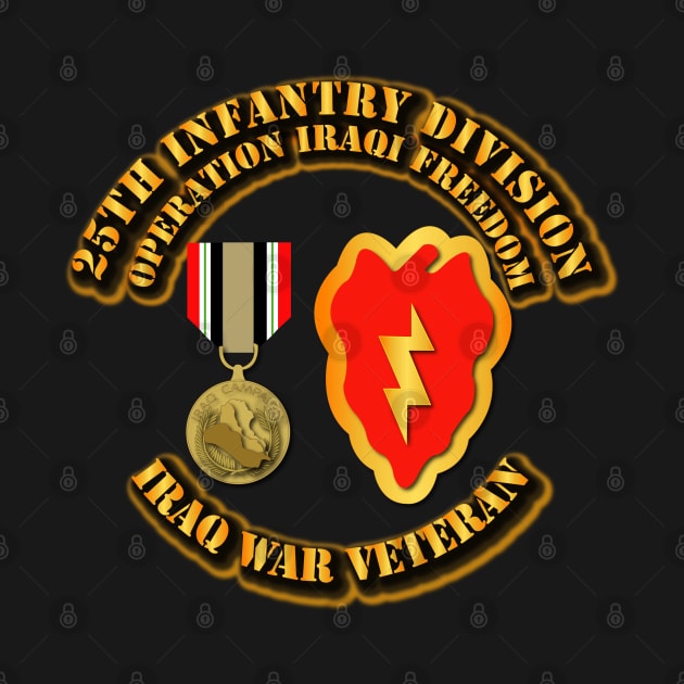 Iraq War Vet - 25th ID - Iraq Freedom w ICM Medal by twix123844