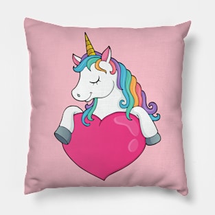 Unicorn Love Pillow