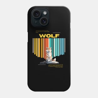 Colorfull Wolf Phone Case