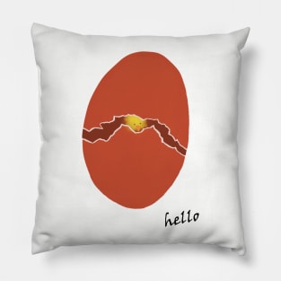 Lil Chick Hello! Pillow