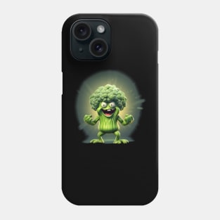 monster broccoli, halloween Phone Case