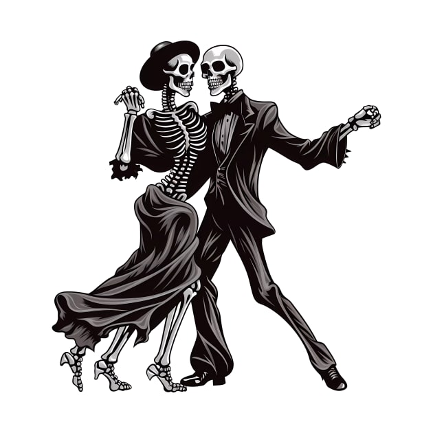Last Dance With Death Skeletons by Acid_rain
