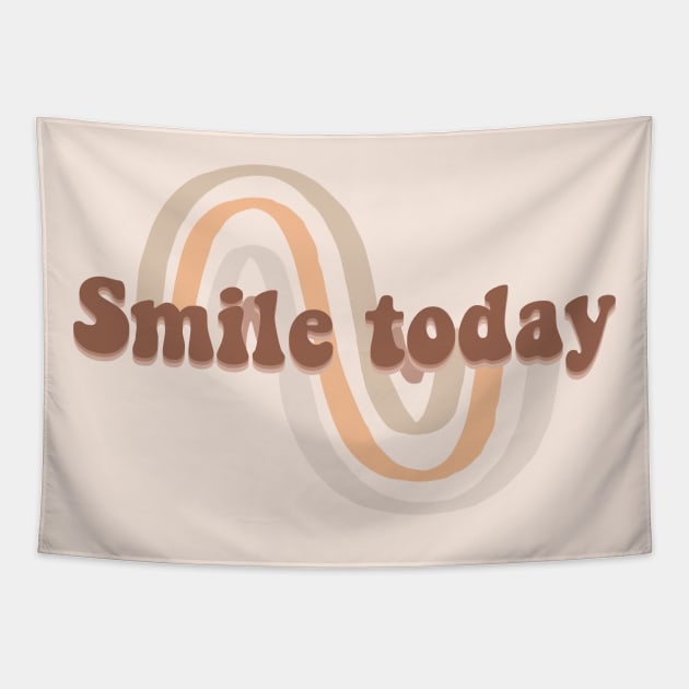 Smile today Tapestry by Vintage Dream