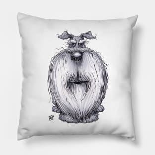 Schnauzer Dog Pillow