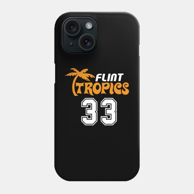 Flint Tropics - Jackie Moon Phone Case by johnoconnorart