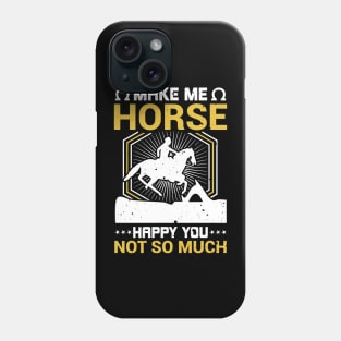 Horse T-Shirt Design Phone Case