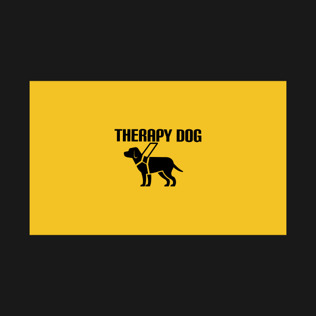 Therapy Dog pet bandana by NinosDelViento