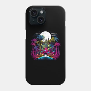 Neon Paradise Colours Phone Case