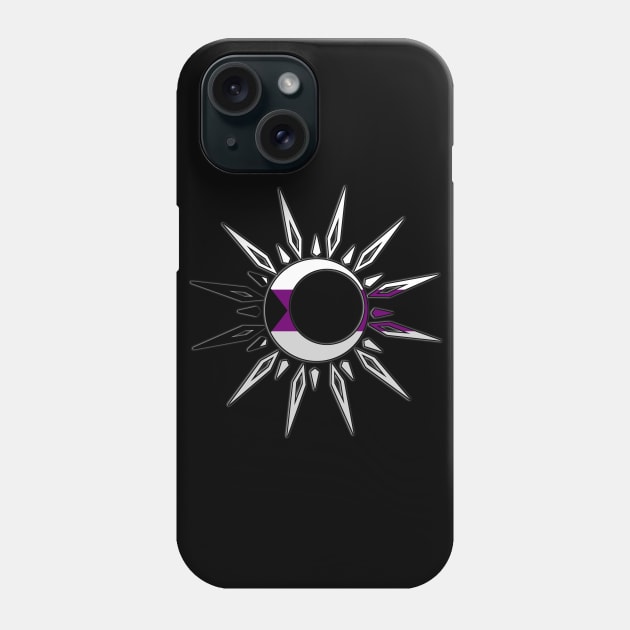 Demisexual Celestial Spiritual Demi Pride Sun Moon Boho Yoga Phone Case by AmbersDesignsCo