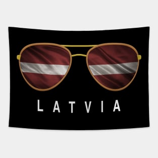 Latvia Sunglasses, Latvia Flag, Latvia gift ,  Latvian , Tapestry