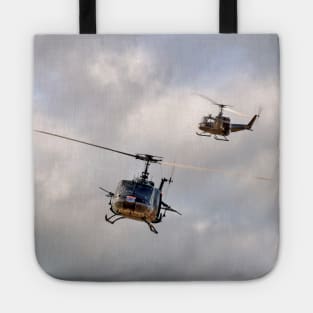 Bell UH-1 Iroquois Helicopters - (A Pair of Hueys) Tote