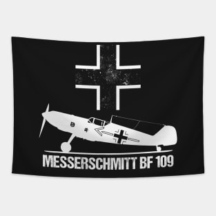 Messerschmitt BF 109 ME Warbird German Luftwaffe WW2 Shirt Tapestry