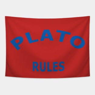 Plato Rules Tapestry