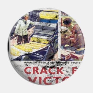 Crack For Victory Pin