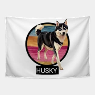 Siberian husky Tapestry