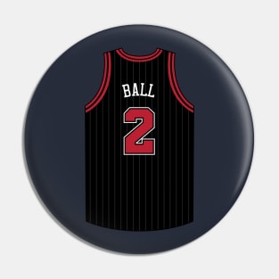 Lonzo Ball Chicago Jersey Qiangy Pin