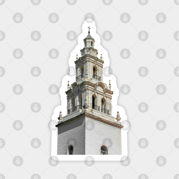 Knowles Chapel Steeple Color Magnet by Enzwell