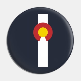 Colorado race Pin