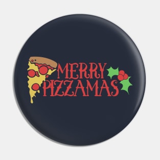 Merry Pizzamas Pin