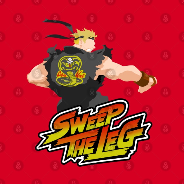 sweep the leg - cobra kai by Realthereds