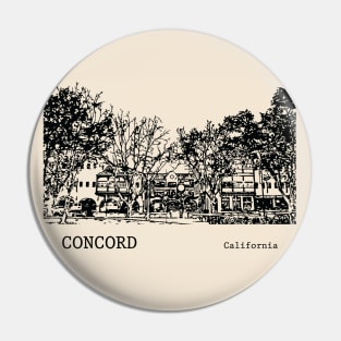 Concord California Pin