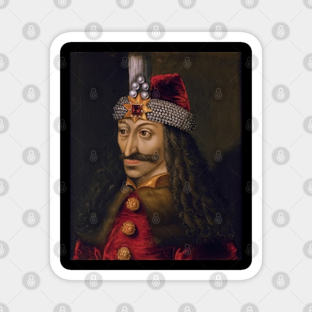 Vlad the Impaler of Romania Vlad Dracula Magnet by OCDVampire