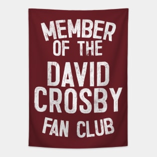 David Crosby Fan Club Tapestry