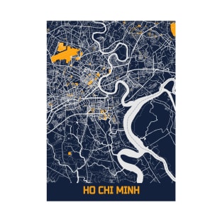 Ho Chi Minh - Vietnam Bluefresh City Map T-Shirt