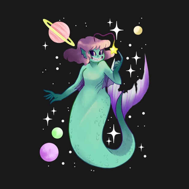 (space)mermaid bait by pumpkinnqueenn