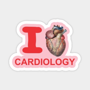 I (heart) cardiology Magnet