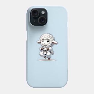 cute sheep kung fu Phone Case