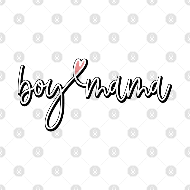 Boy Mama Cute Gender Reveal New Mom by Way Down South