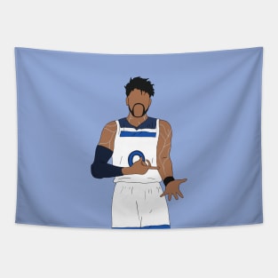 D'Angelo Russell With Ice In His Veins Tapestry