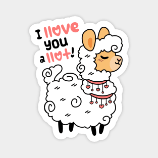 Llovely Llama Magnet