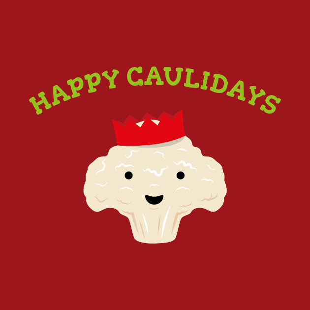 Happy Caulidays - Festive Cauliflower by propellerhead