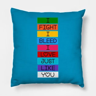 Lesbian Gay Bisexual Transgender Queer Pride Month Pillow