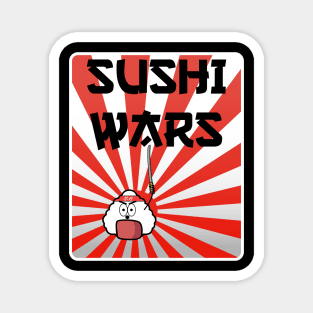 Sushi Wars Lover Lovers Rice Japan Art Style Gift Funny Otaku Magnet