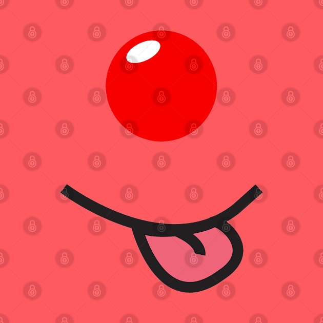 Red Nose Day, Funny Red Nose by DAHLIATTE