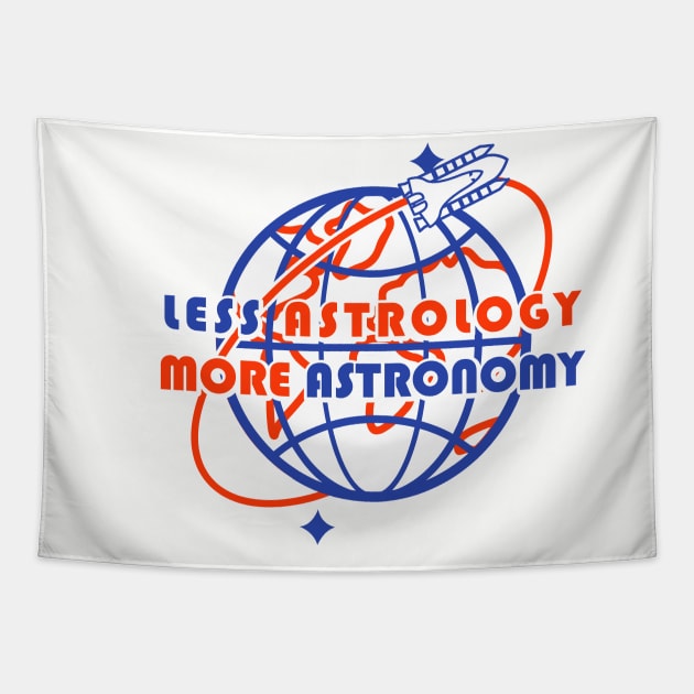 less astrology more astronomy Tapestry by remerasnerds