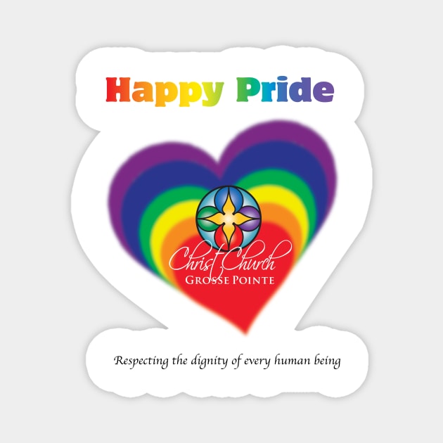 Christ Church GP Pride Magnet by MartianInk