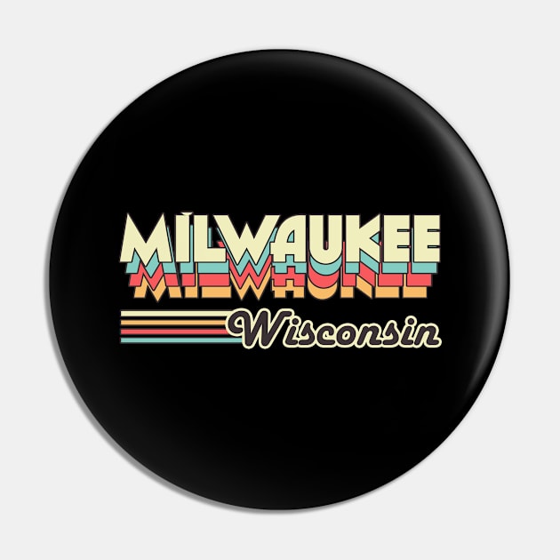 Milwaukee town retro Pin by SerenityByAlex