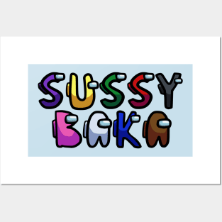 Too sussy for school Poster for Sale by FavoriteFashion